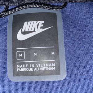 Navy blue Nike Tech hoodie size M. BRAND NEW!!!